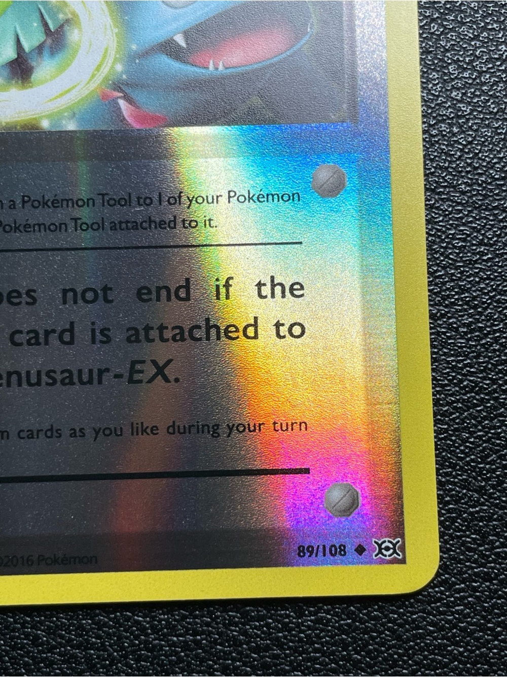 Venusaur Spirit Link/Reverse Holo/Pokemon Evolutions #89/108 - Picture 5 of 13